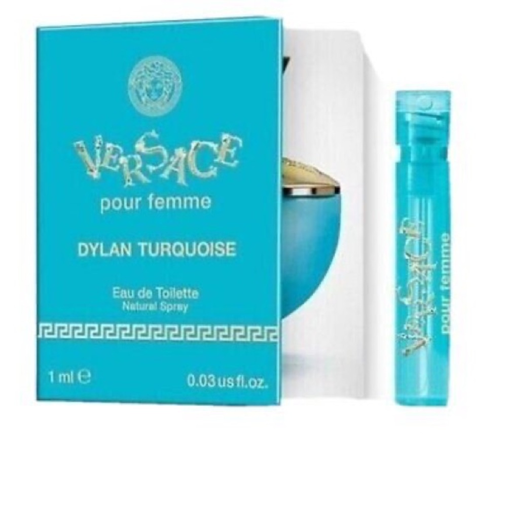 Versace Dylan Turquoise Sample Vials (Set of 2)